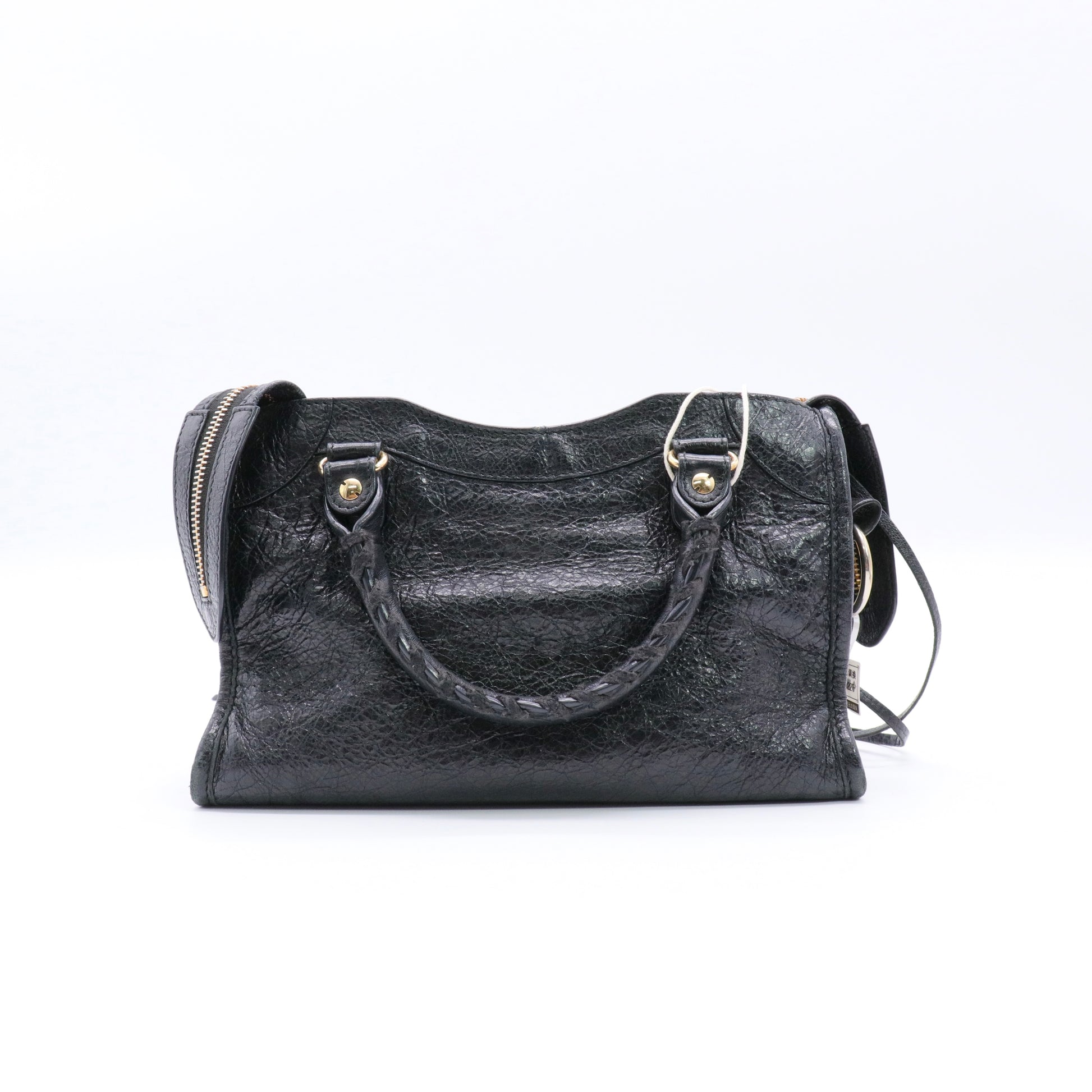 "City Classic Studs Bag Leather Mini Twins"