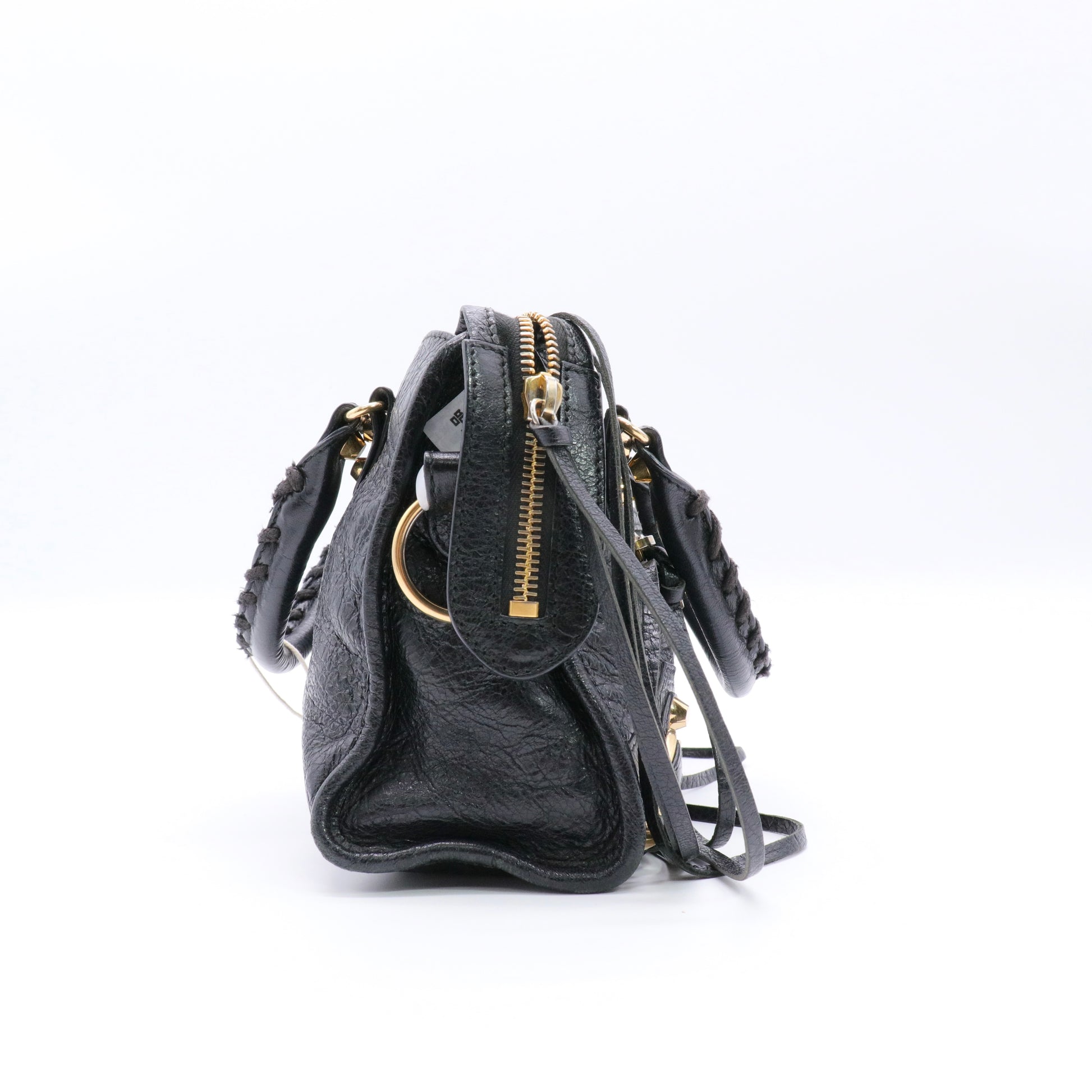 "City Classic Studs Bag Leather Mini Twins"