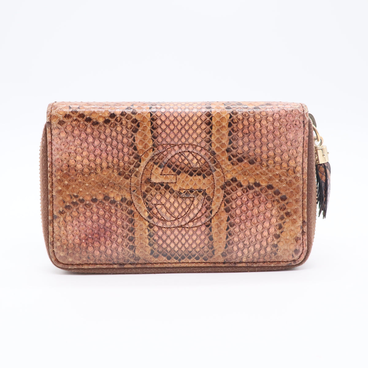 Python Soho Interlocking G Logo Wallet
