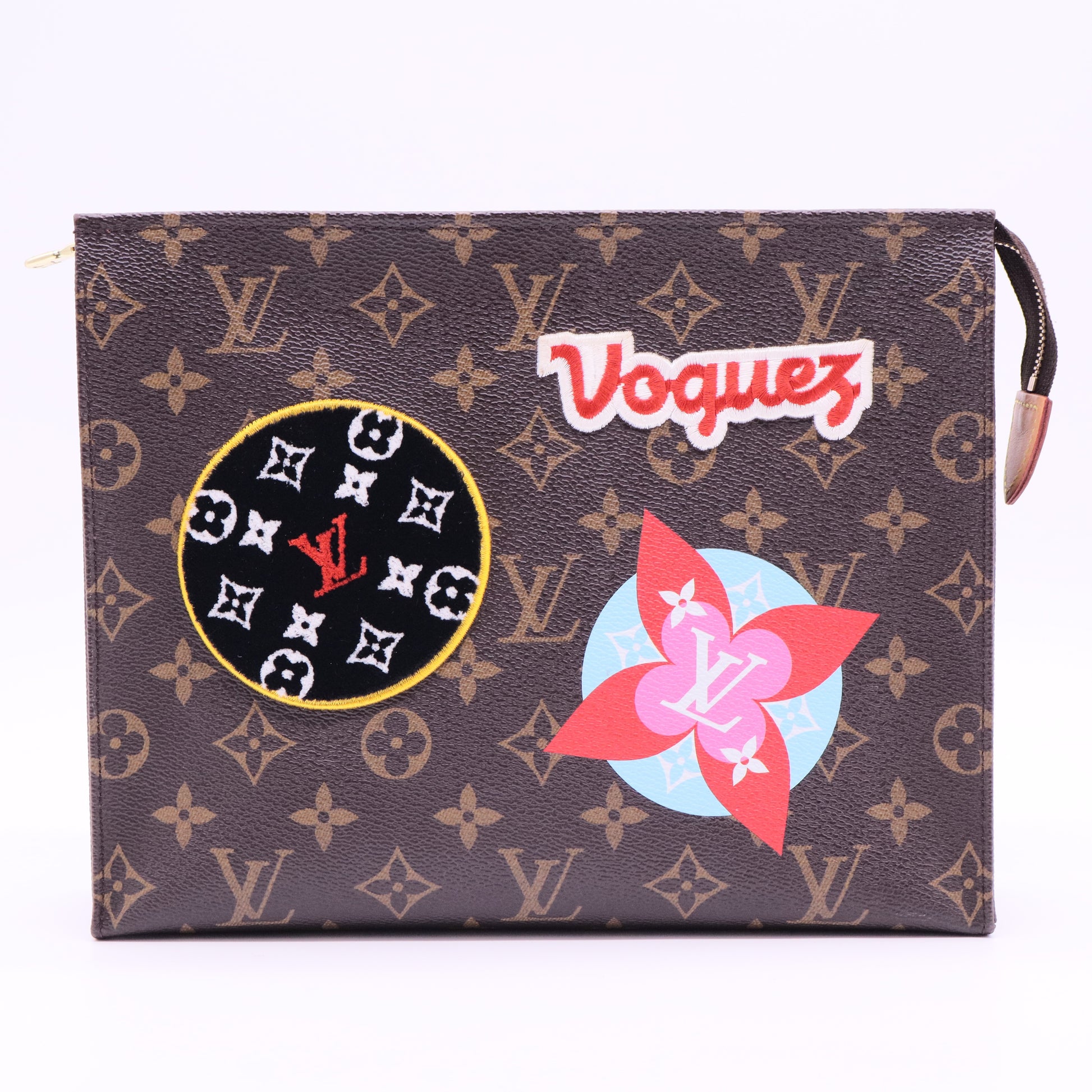 Louis Vuitton Monogram Travel Stickers Toiletry 26 Pouch