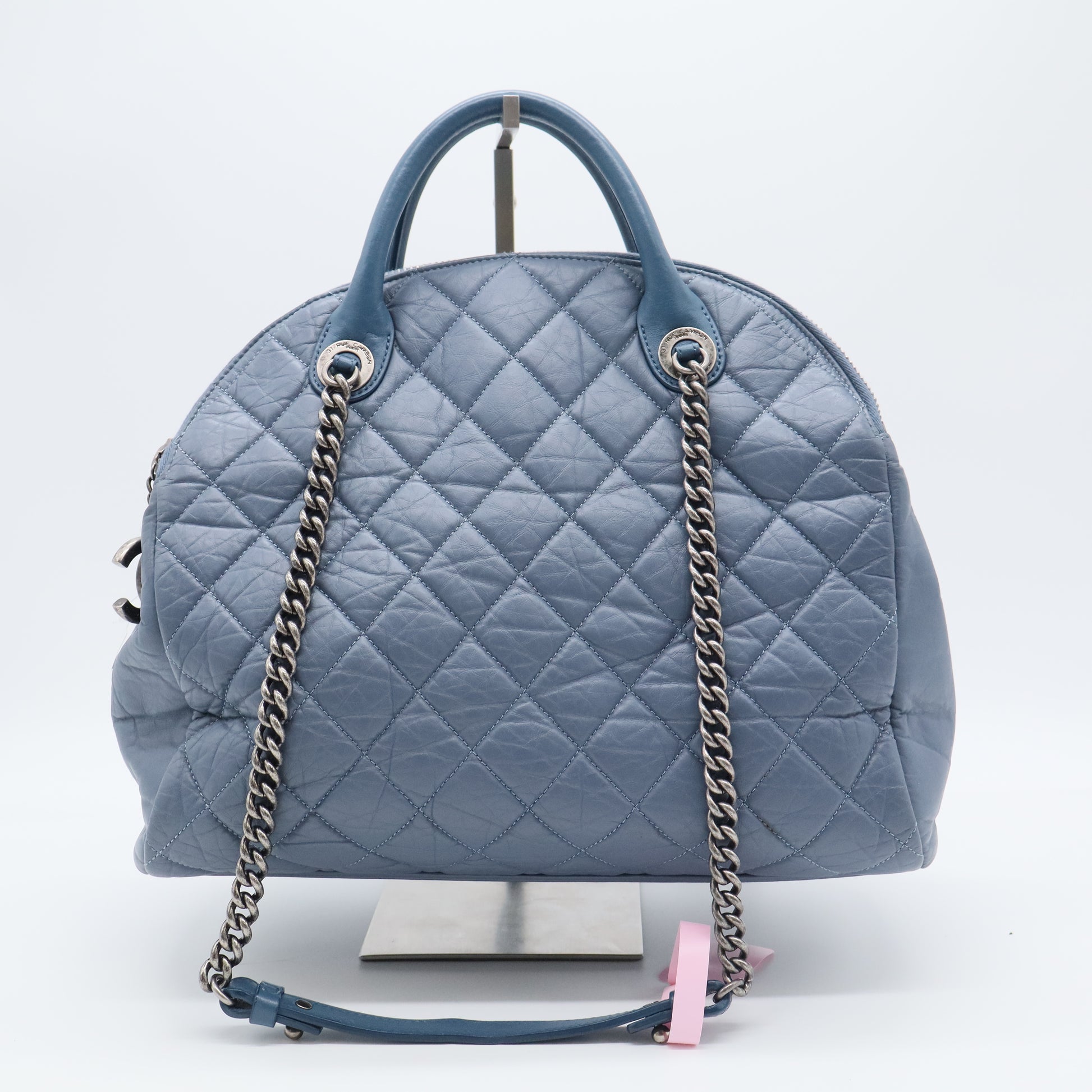 Chanel Large Just Mademoiselle Bowling Bag Twins