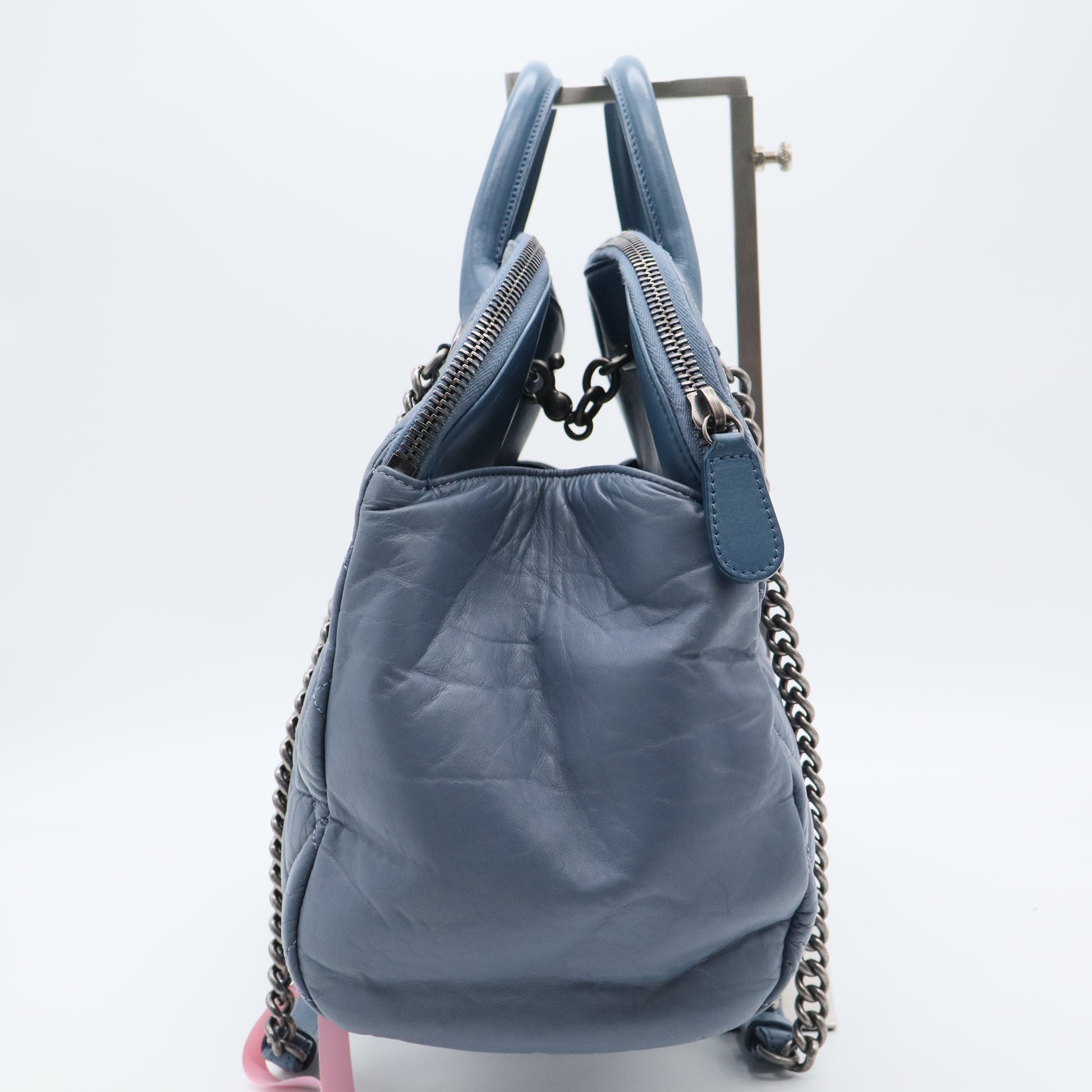 Chanel Large Just Mademoiselle Bowling Bag Twins
