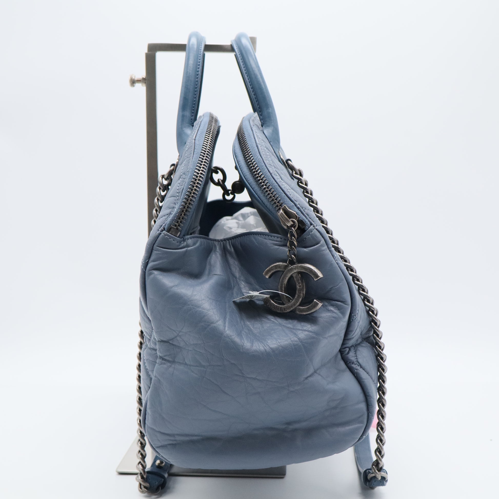 Chanel Large Just Mademoiselle Bowling Bag Twins