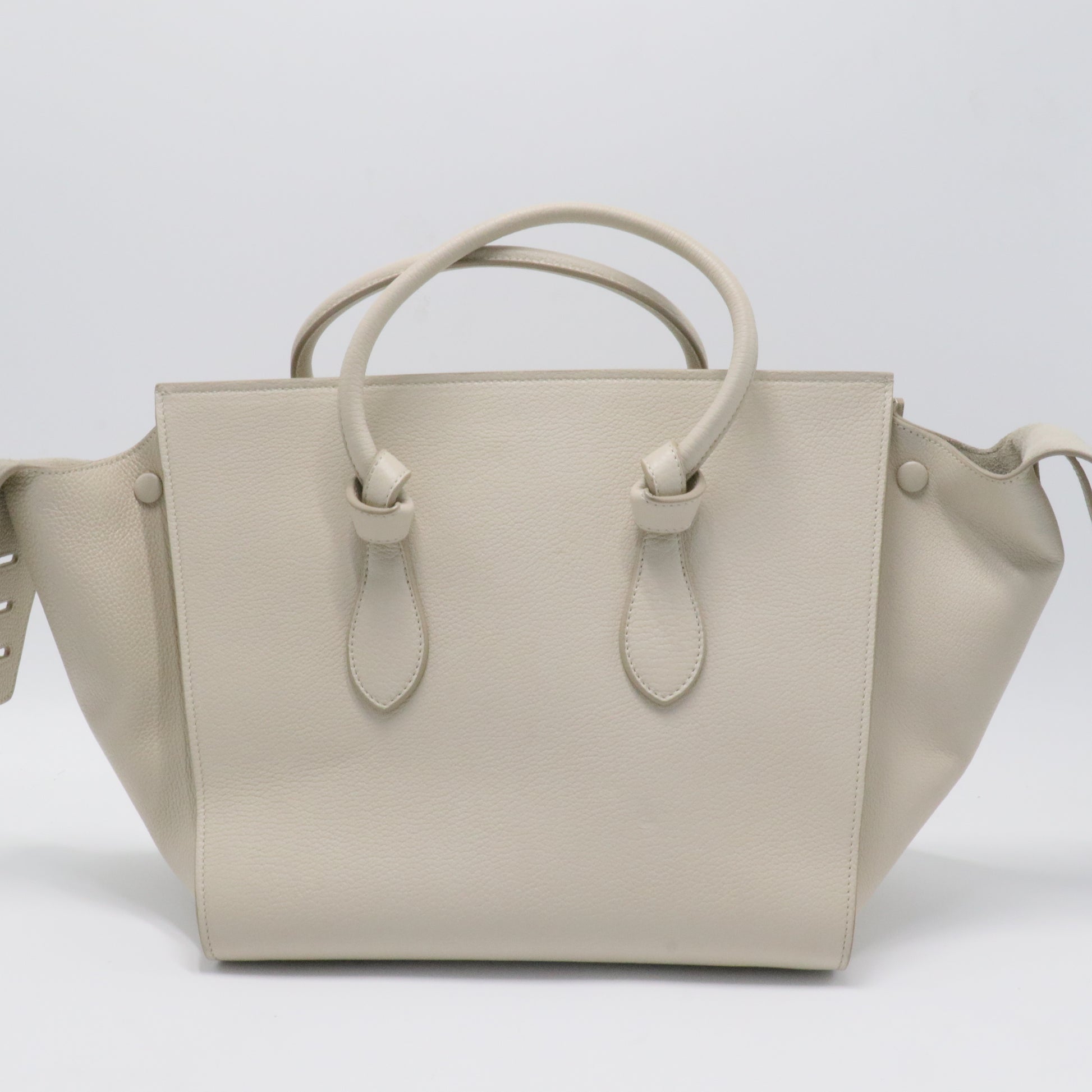 Tie Knot Tote Grainy Leather Medium