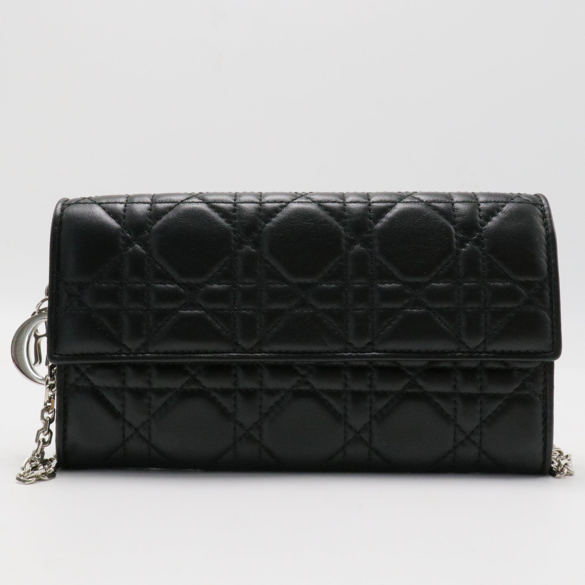 Lady Dior Croisiere Chain Wallet Cannage Quilt Lambskin