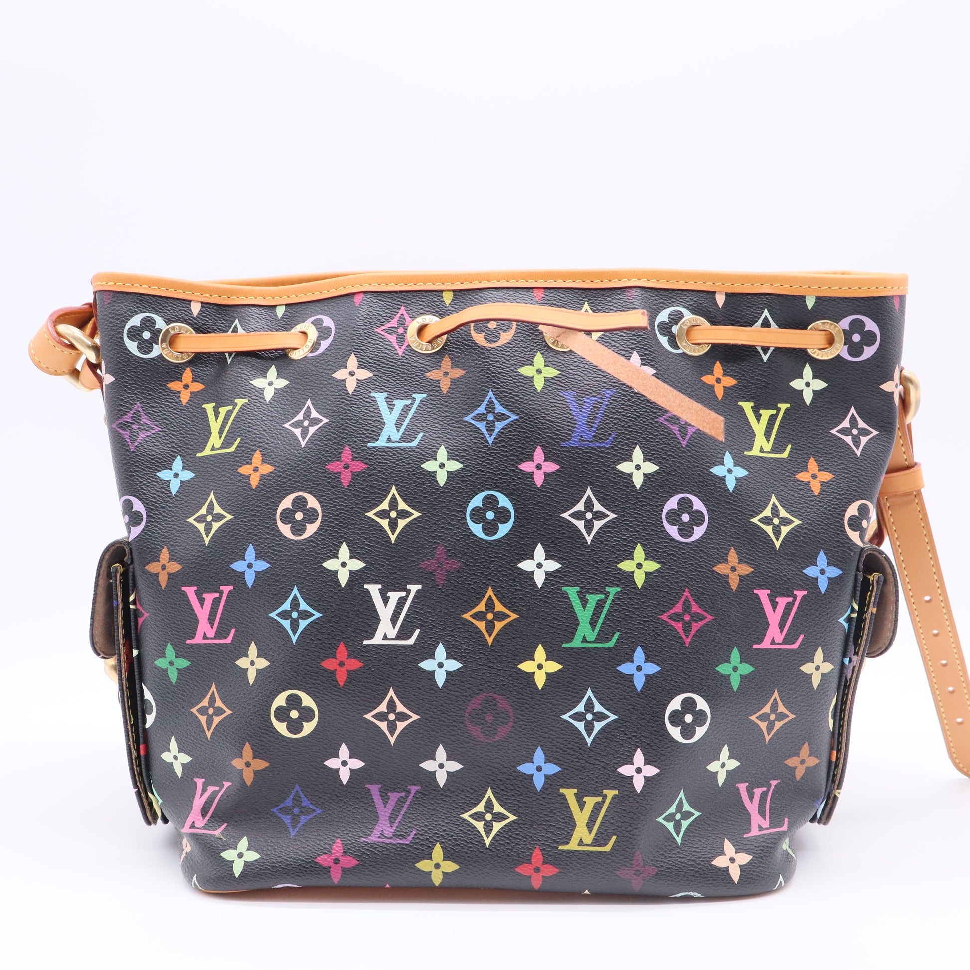 Monogram Multicolor Petit Noe Black