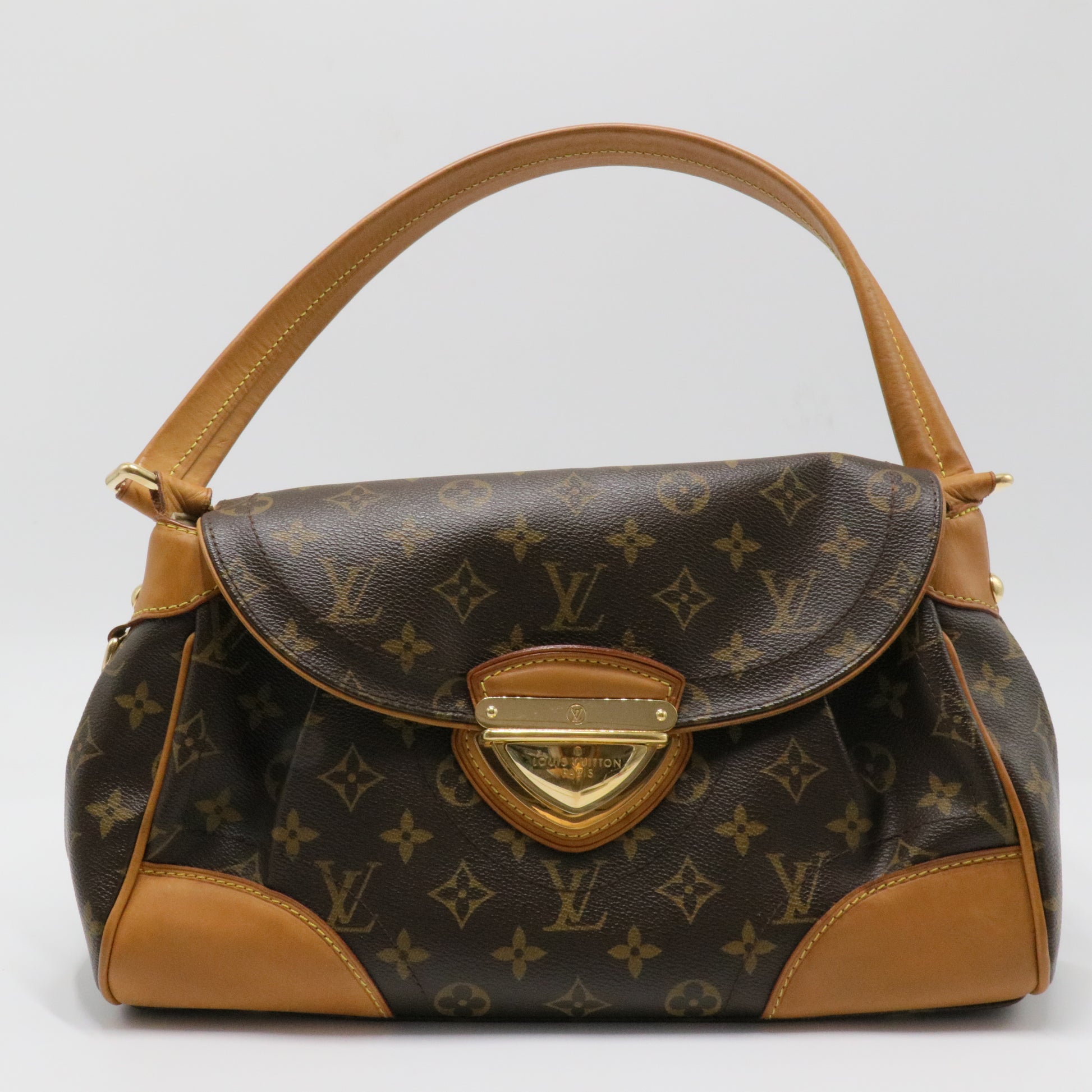 Beverly Handbag Monogram Canvas MM