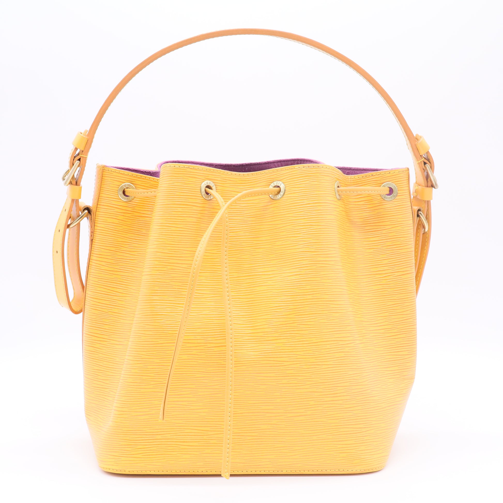 Epi Petit Noe Shoulder Bag Tassili Yellow