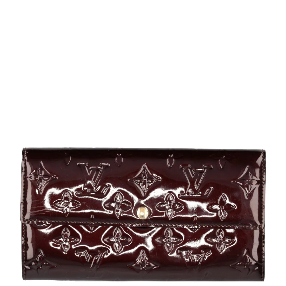 Sarah Wallet Vernis Amarante twins