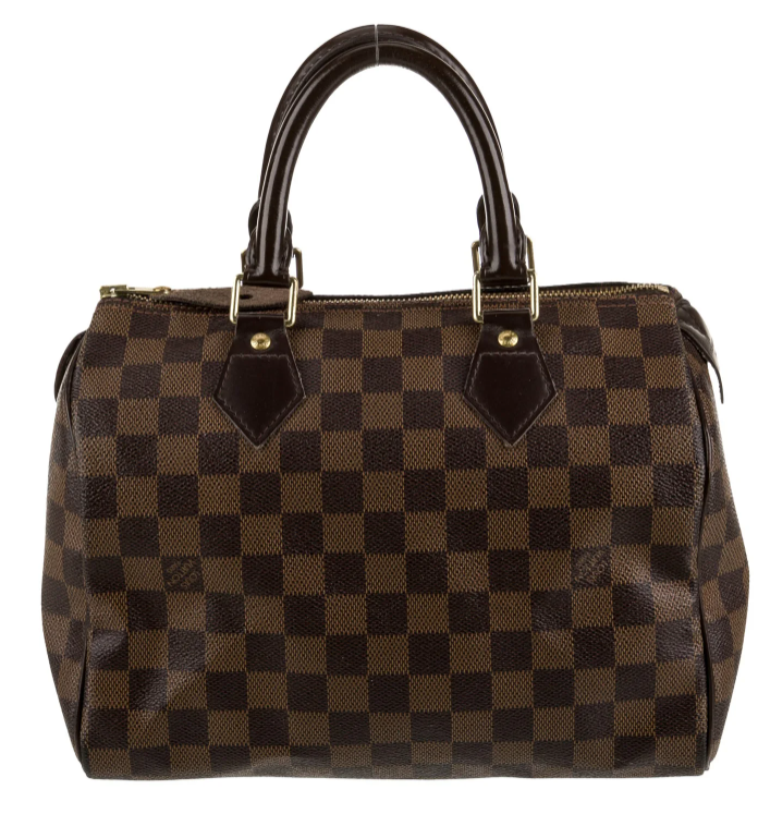 Louis Vuitton Damier Ebene Speedy 25 Vintage