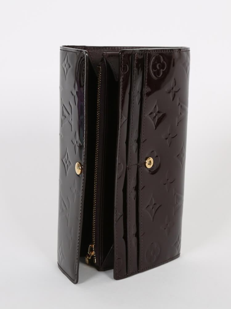 Sarah Wallet Vernis Amarante  twins