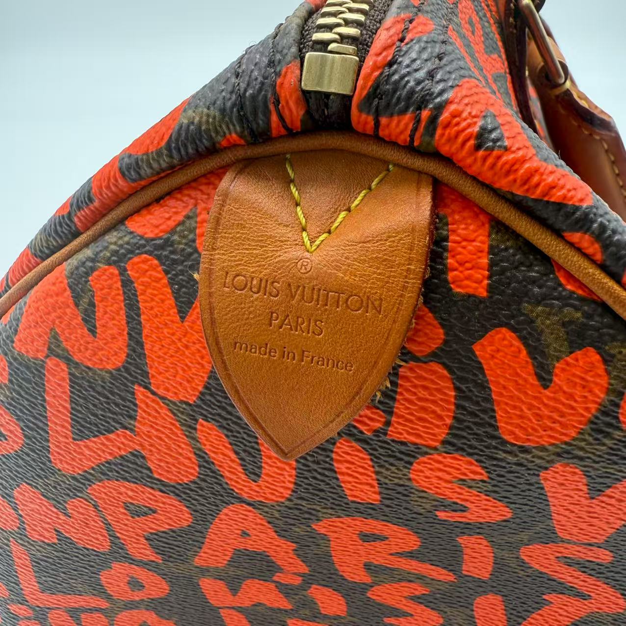 Limited Edition Orange Graffiti Stephen Sprouse Speedy 30 twins