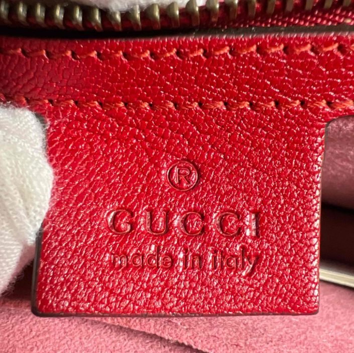 Gucci Calfskin Osiride "Future" Top Handle Shoulder Bag B24480