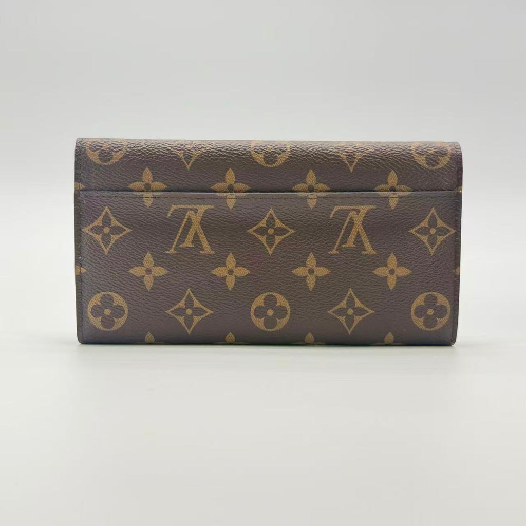 Sarah Wallet NM Monogram Canvas