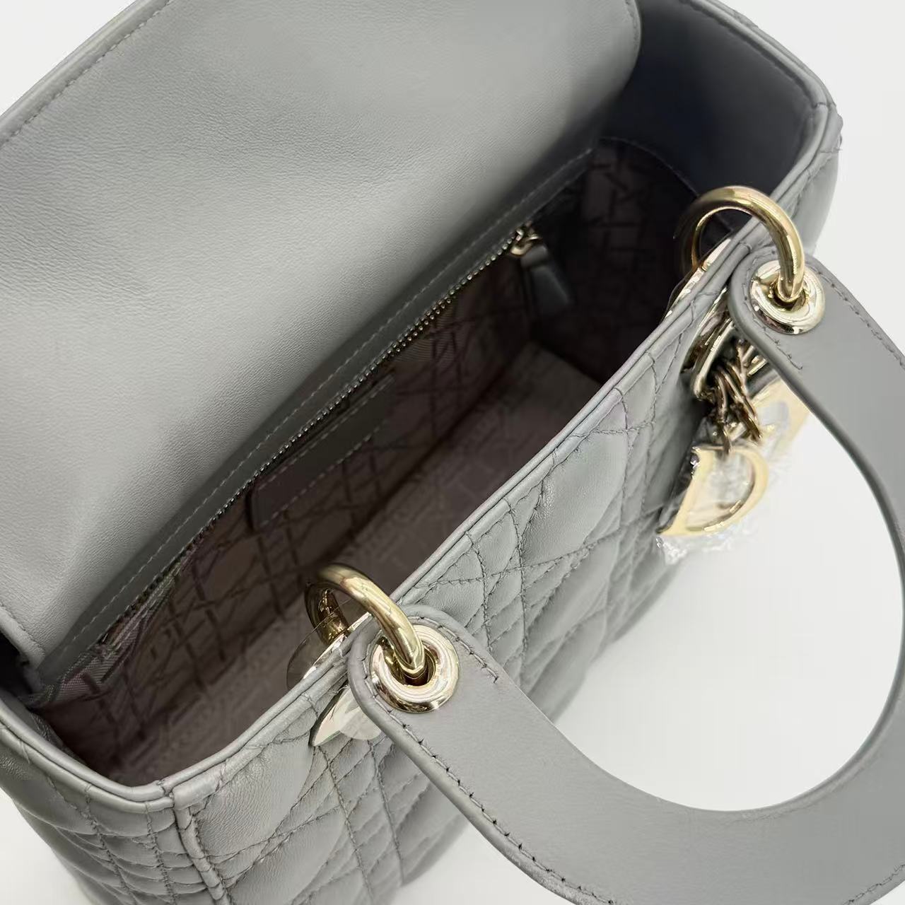 My Lady Dior Bag Cannage Quilt Lambskin