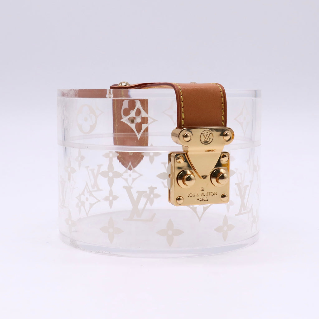 Louis Vuitton Transparent Plexiglass Box Scott twins LDJ5496