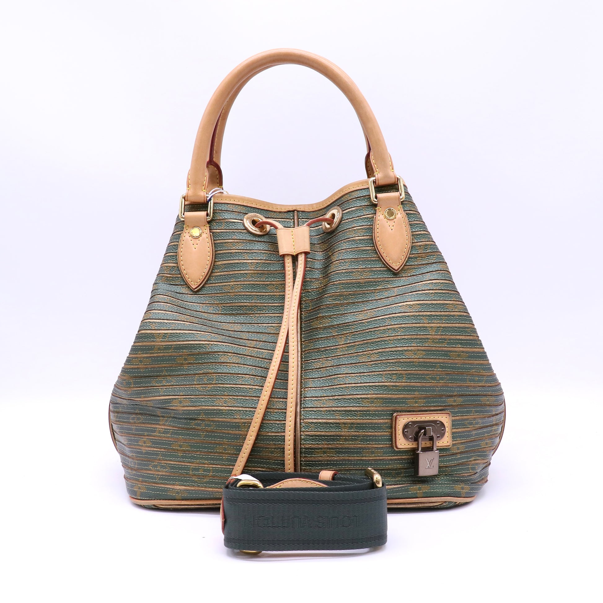 Louis Vuitton Limited Edition Kaki Monogram Eden Neo Bag twins LDJ4647