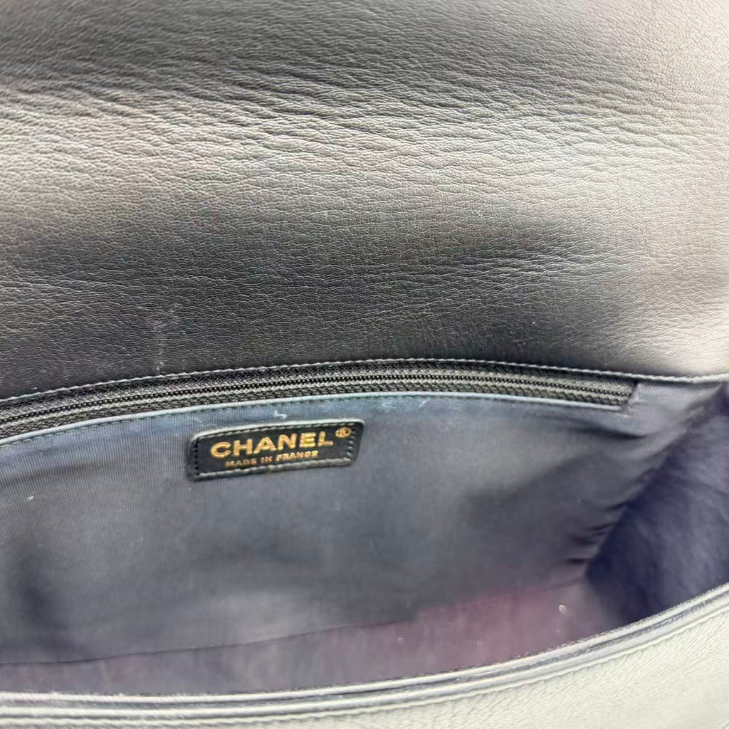 Boy Flap Bag Braided Sheepskin New Medium