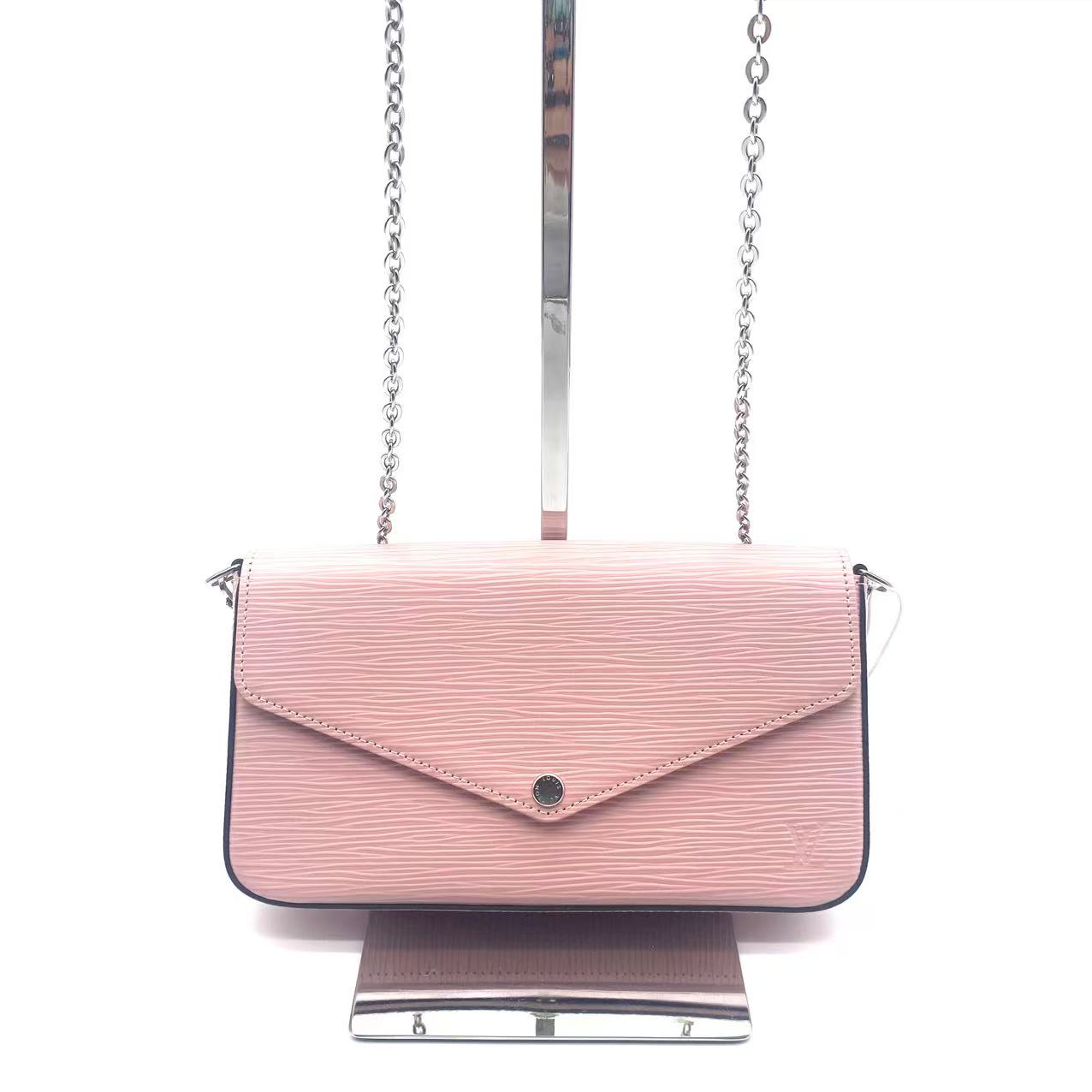 Felicie Pochette Epi Leather