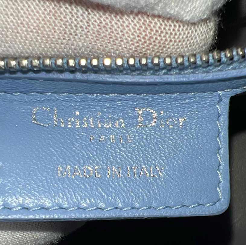 Dior Lady Dior Medium Bicolor Cannage Lambskin Handbag B24398