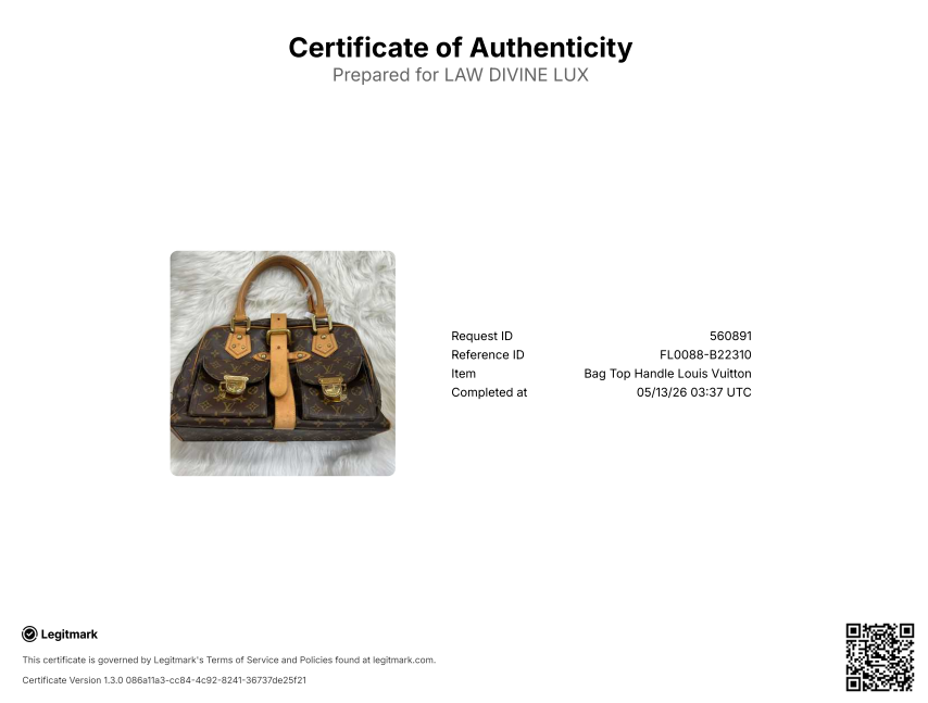 Louis Vuitton Monogram Manhattan GM twins B22310