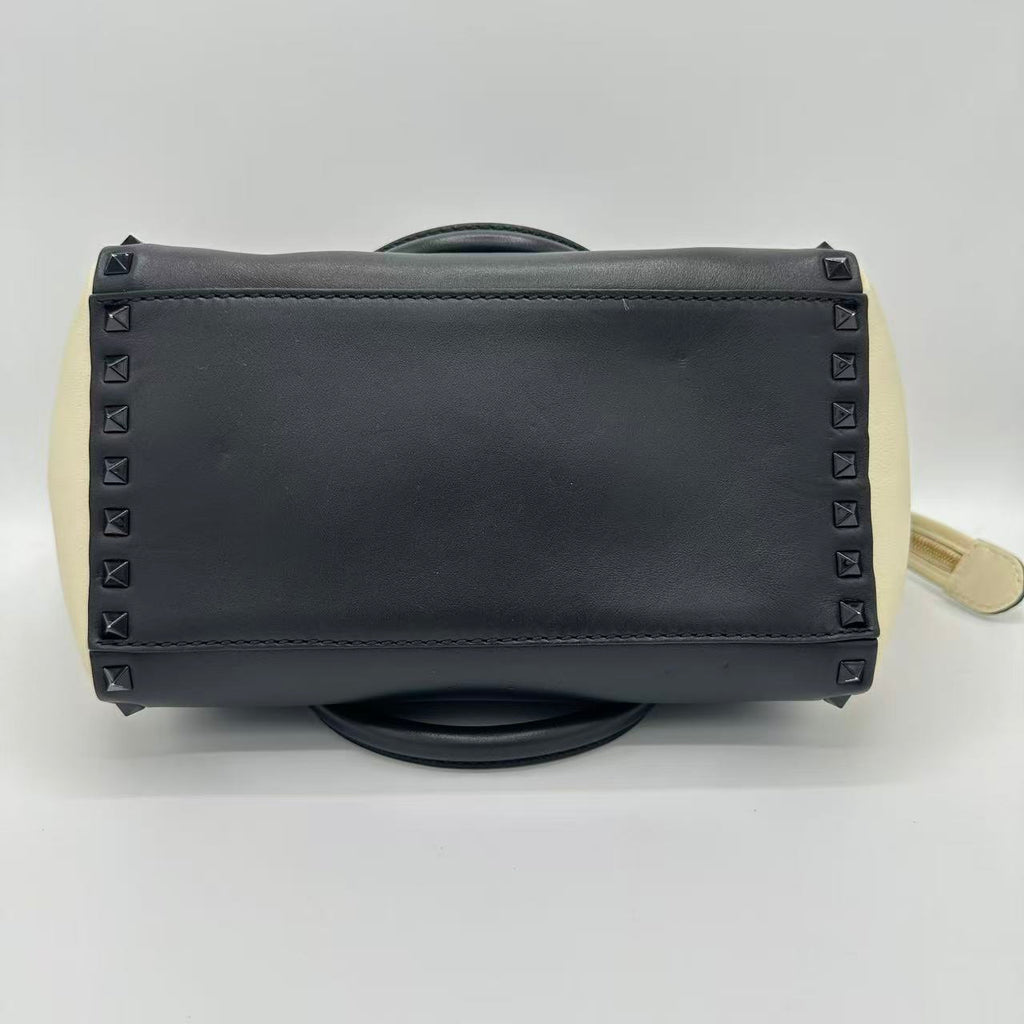 Rockstud Tote Rigid Leather Mini