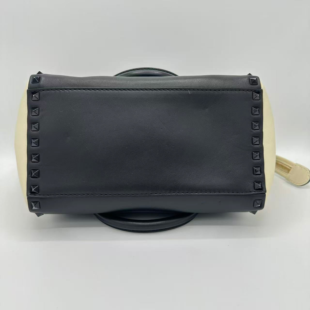 Rockstud Tote Rigid Leather Mini
