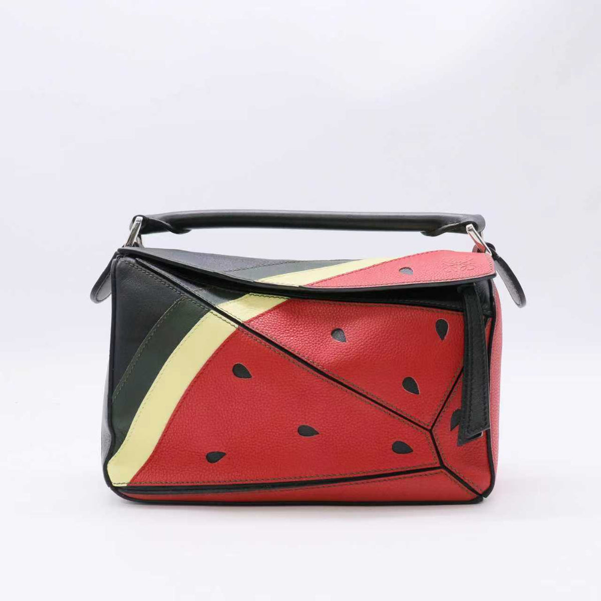 Loewe Calfskin Paula's Ibiza Watermelon Small Twins LDJ6204