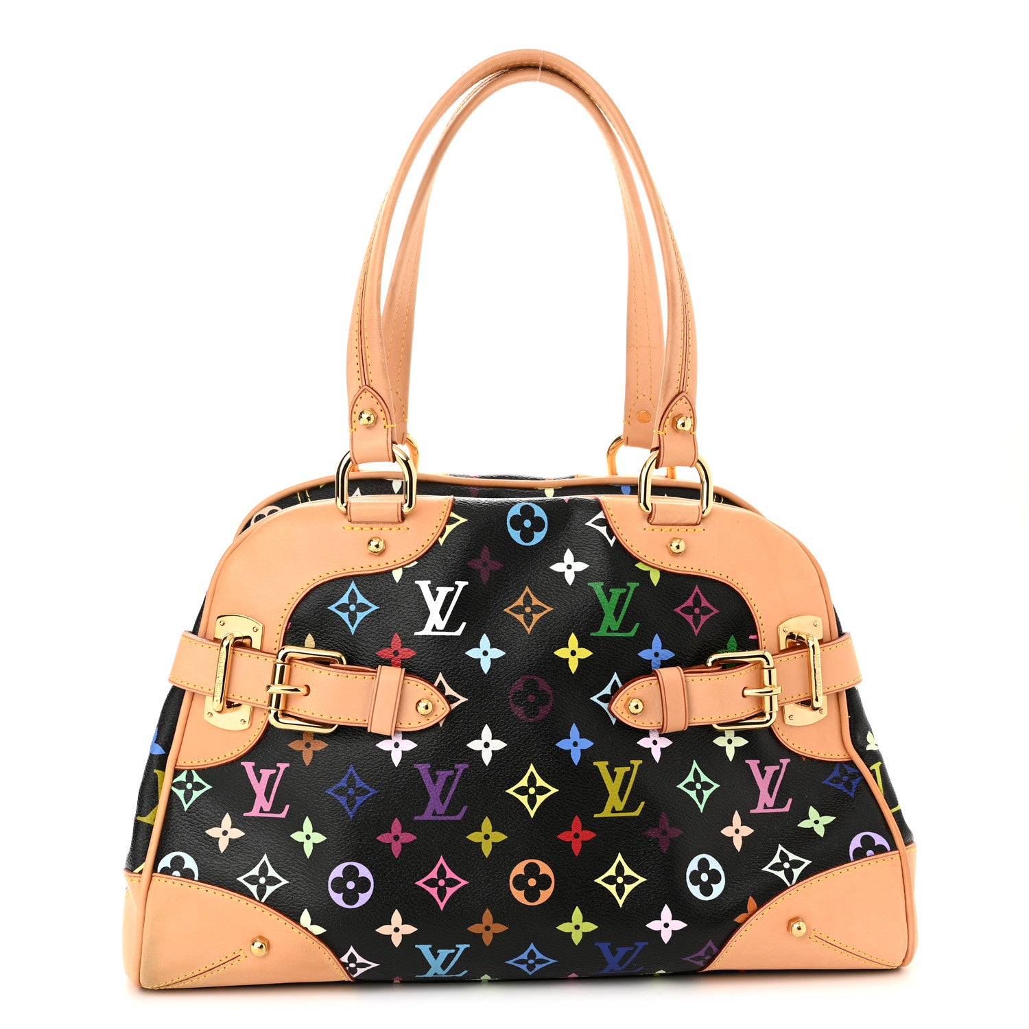Claudia Handbag Monogram Multicolor Twins