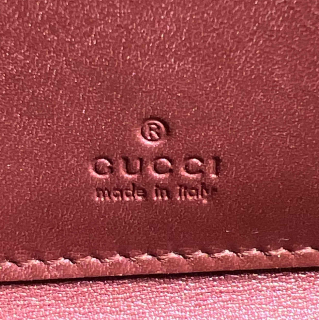 Gucci Guccissima Lovely Zip-Around Long Wallet W23270