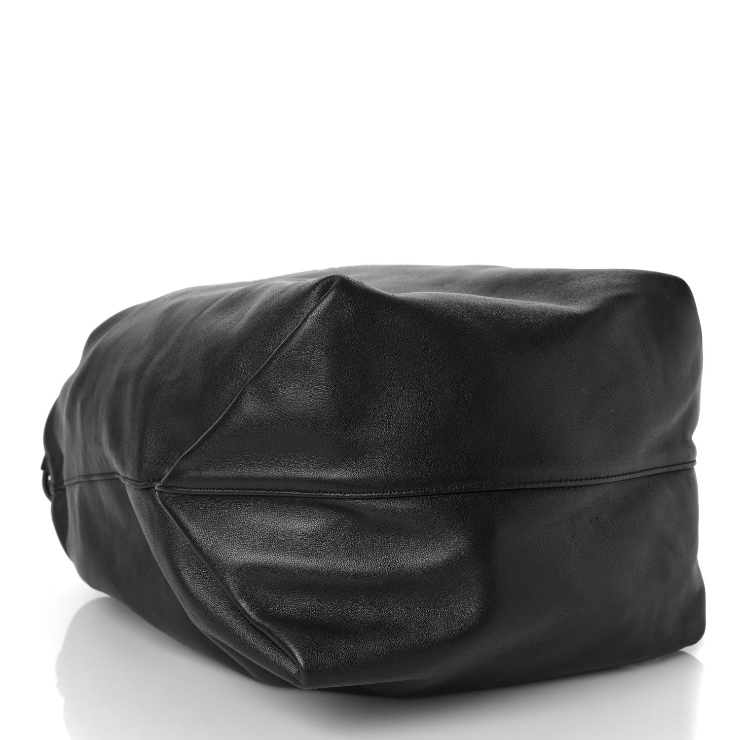 Teddy Bucket Bag Lambskin Leather Small Twins