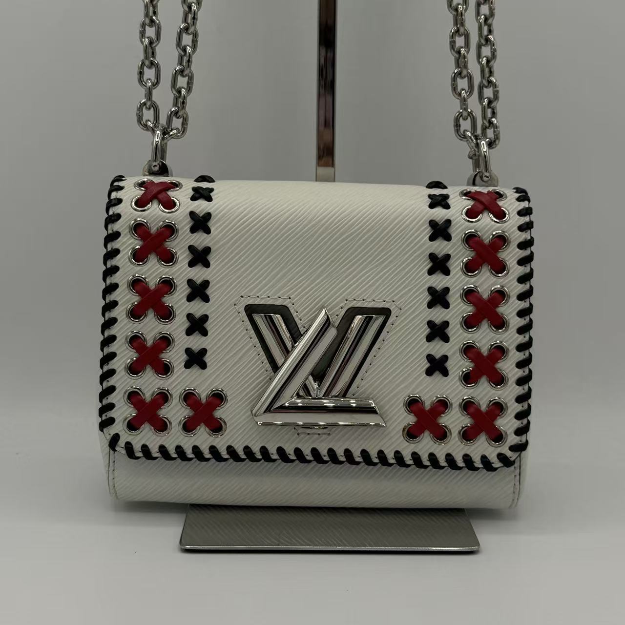 Twist Handbag Whipstitch Epi Leather PM