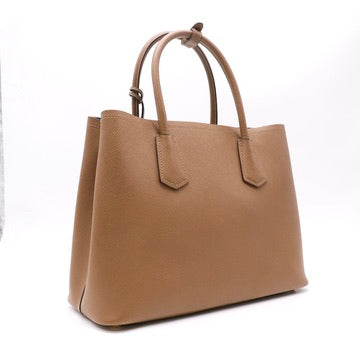 Prada Saffiano Cuir Medium Double Bag Cannella Turchese twins LDZ904