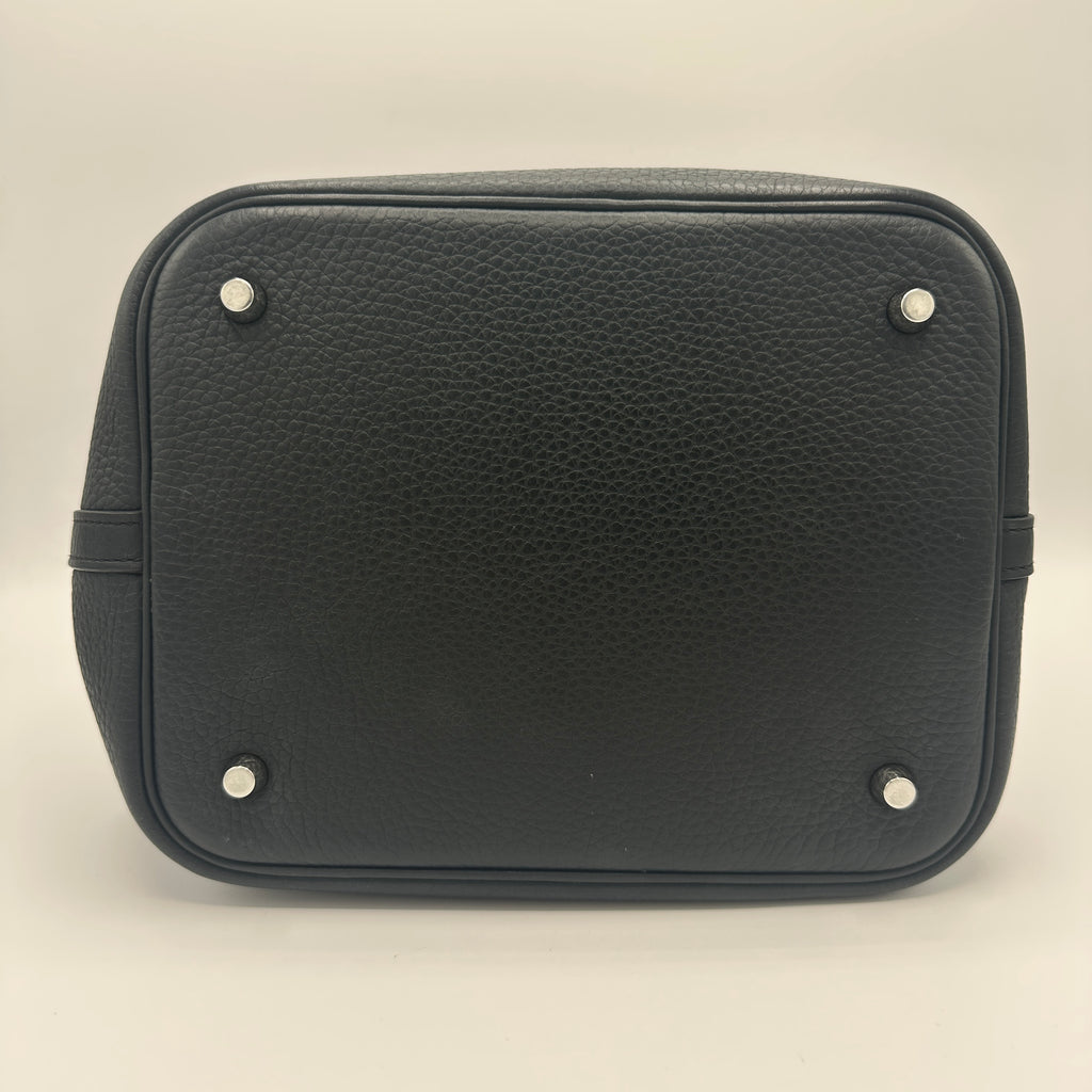 Picotin Lock Bag Clemence Dark Blue