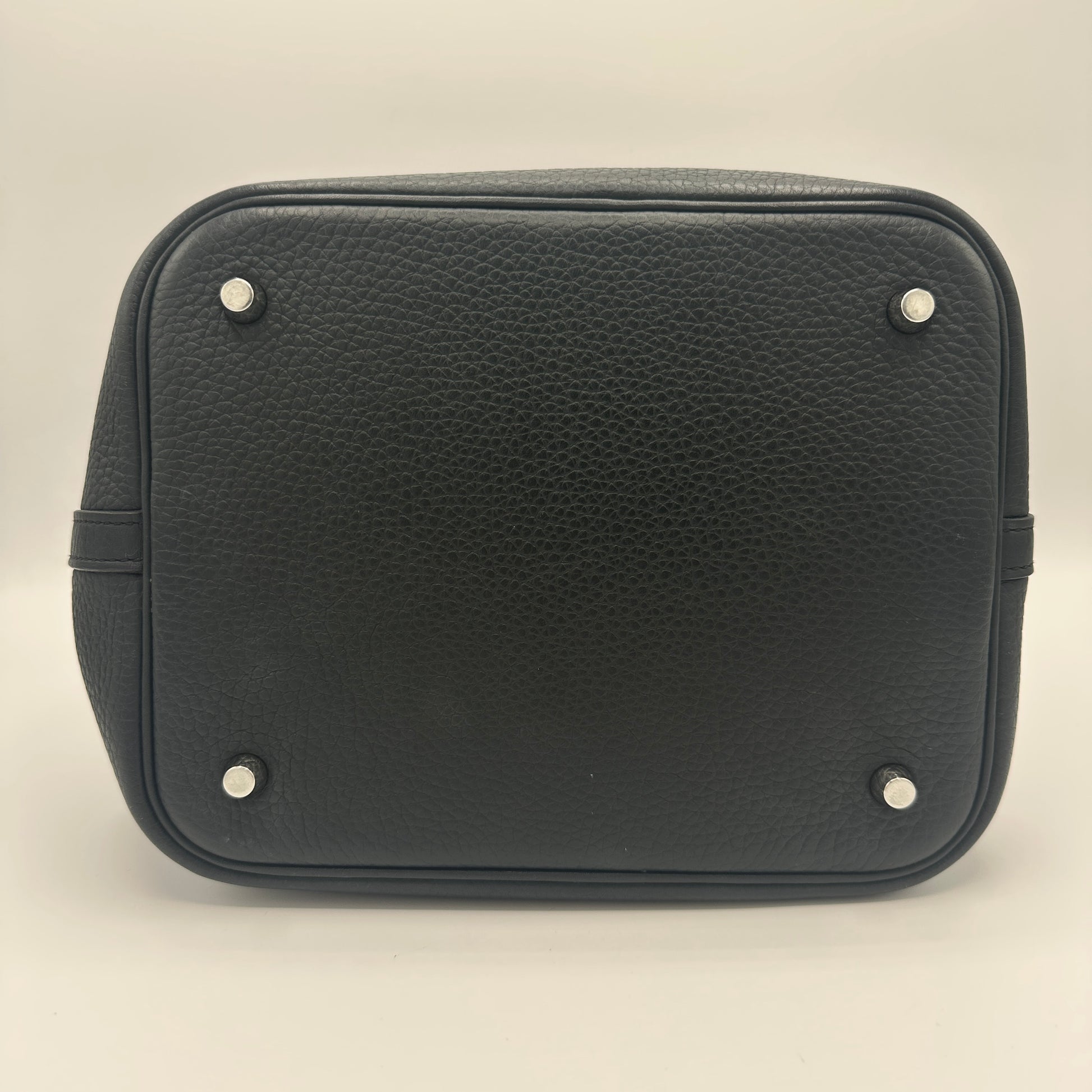 Picotin Lock Bag Clemence Dark Blue