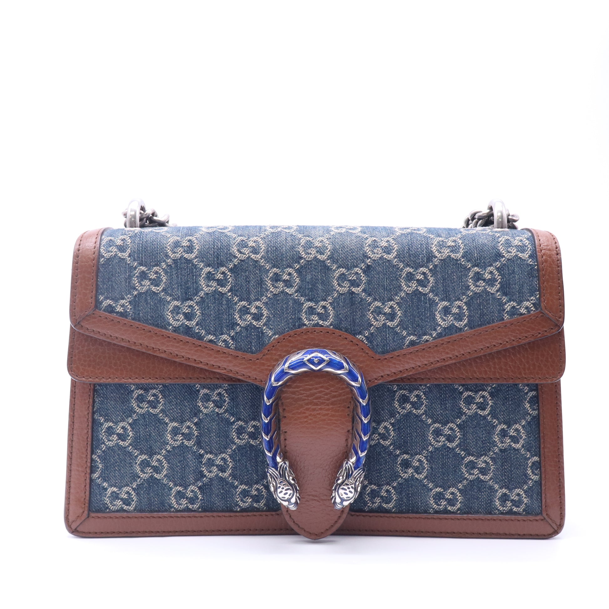 Dionysus Bag GG Denim Small twins LDZ961