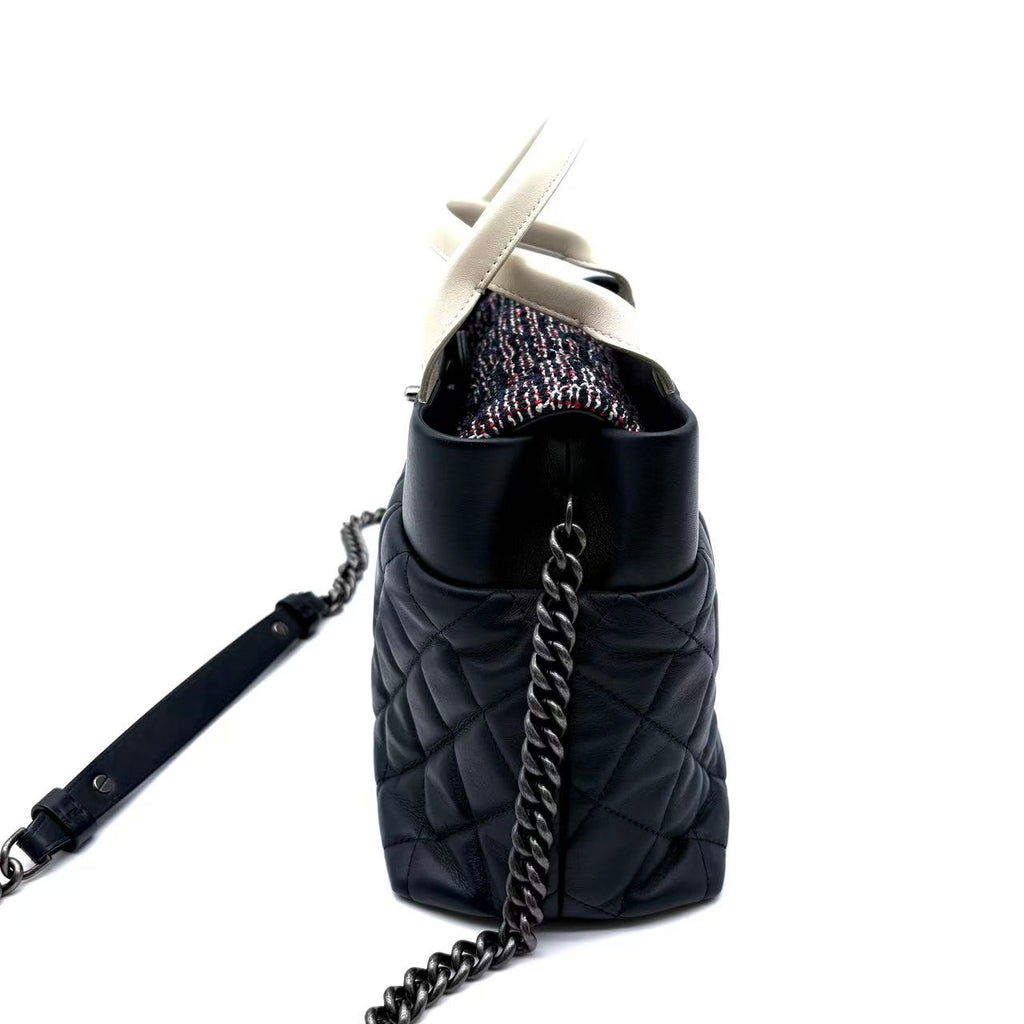 CC Crown Tote Quilted Leather Medium