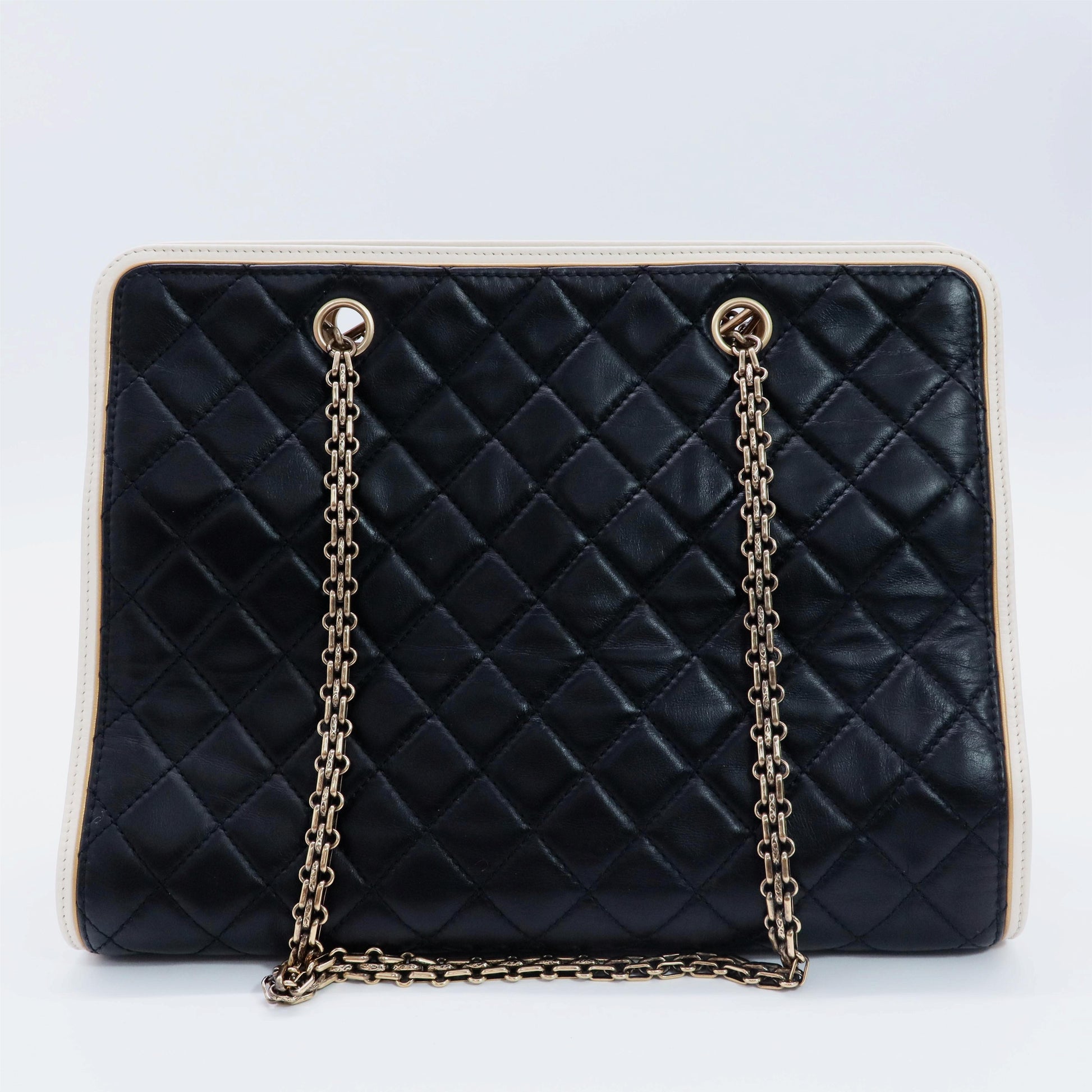 Trendy CC Leder Shopper Tote