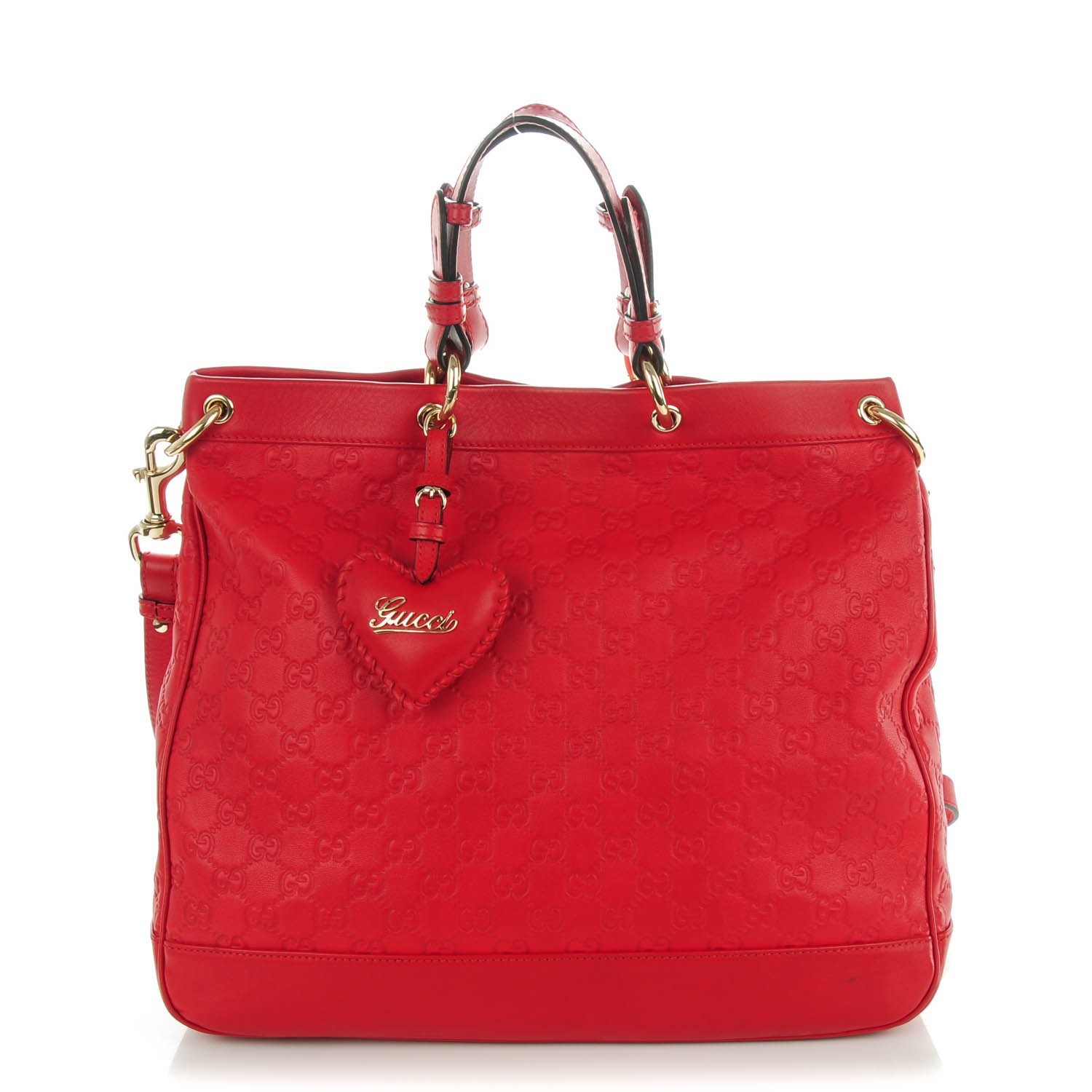 GG Signature Medium Valentine Tote