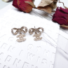 Chanel Earring ribbbon