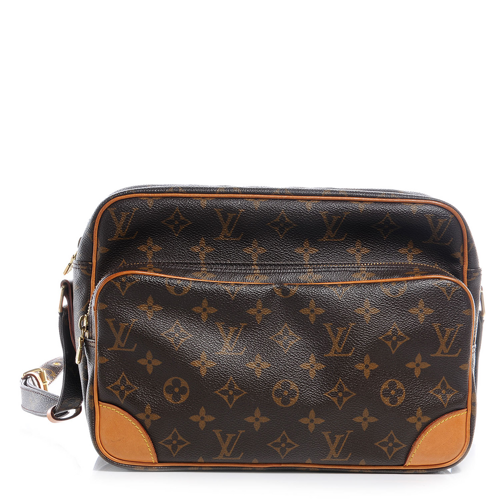Monogram 28 Canvas Nil Shoulder Bag Twins