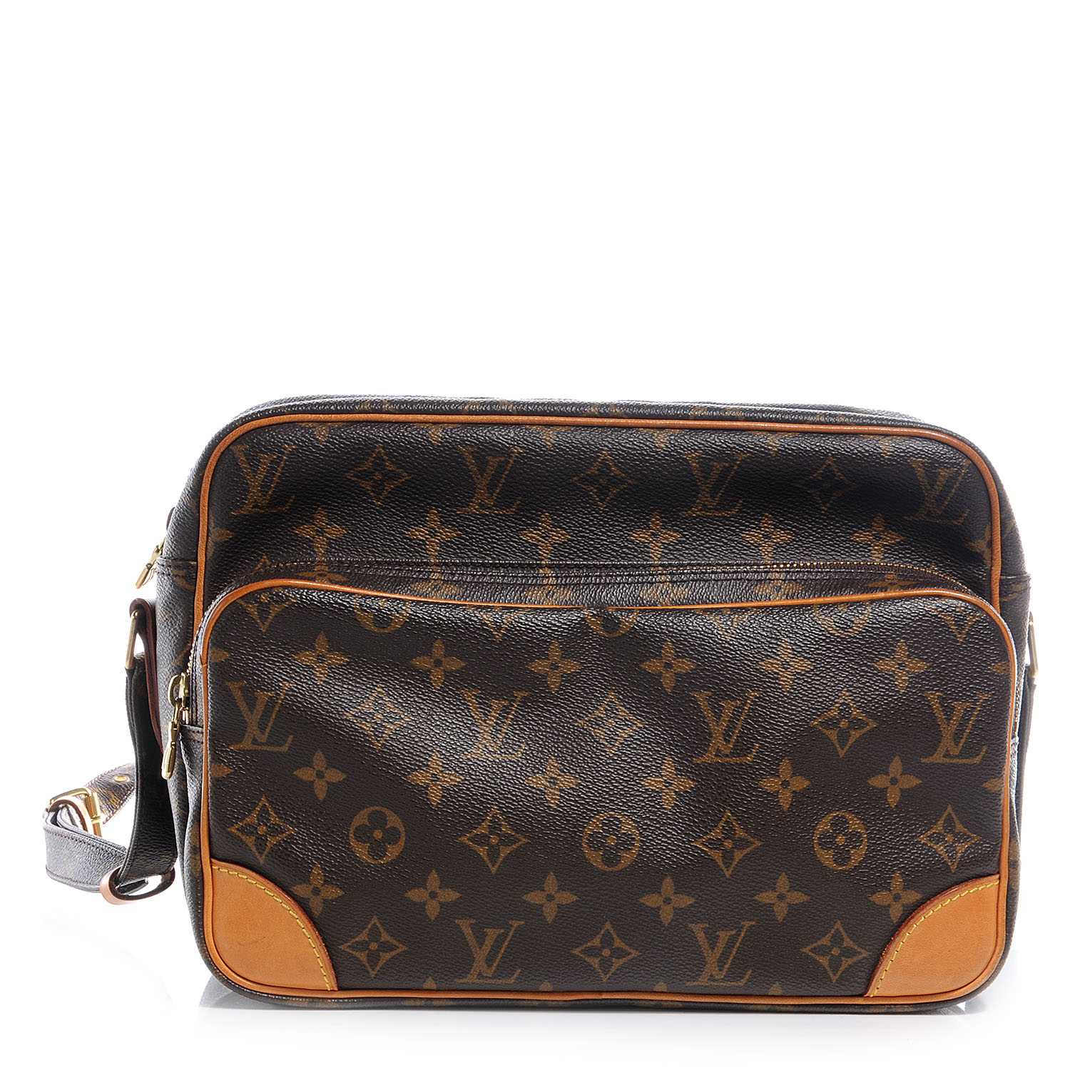 Monogram 28 Canvas Nil Shoulder Bag Twins