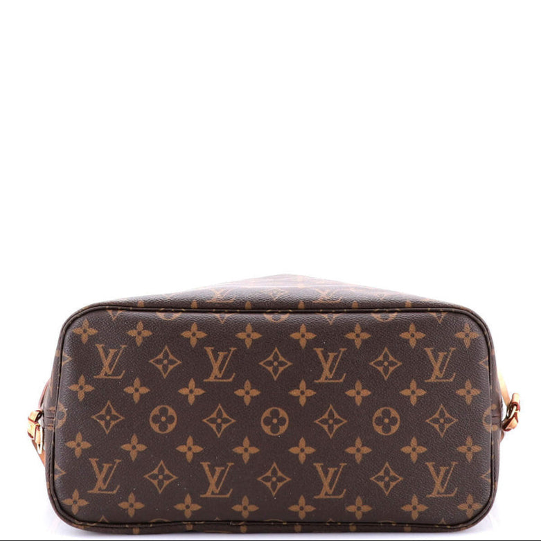 Neverfull NM Tote Monogram Canvas MM Twins