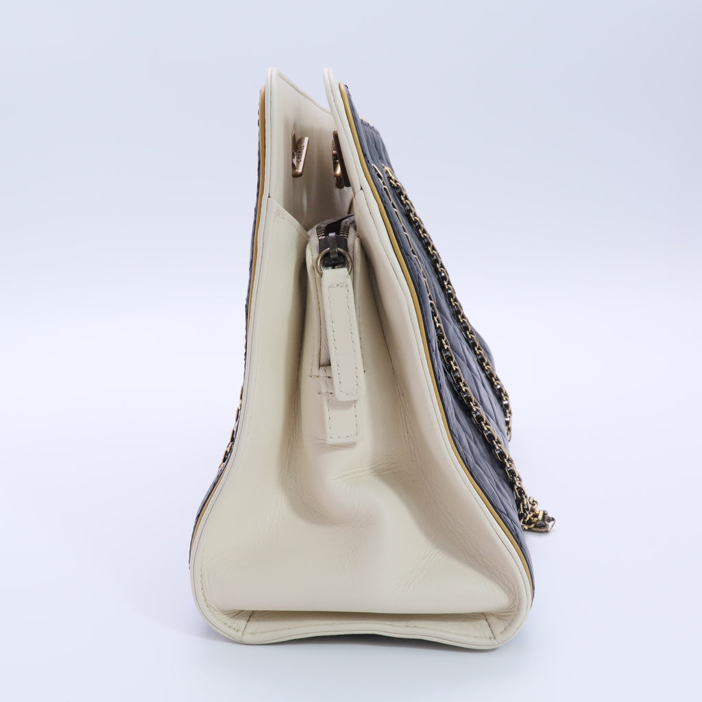 Trendy CC Leder Shopper Tote