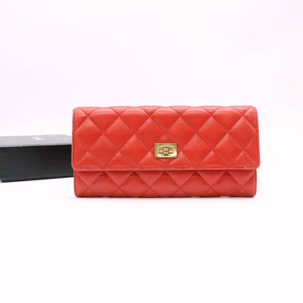 Chanel Boy Flap Wallet Lambskin Long Twins LDZ1114
