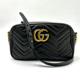 GG Marmont Shoulder Bag Matelasse Leather Small