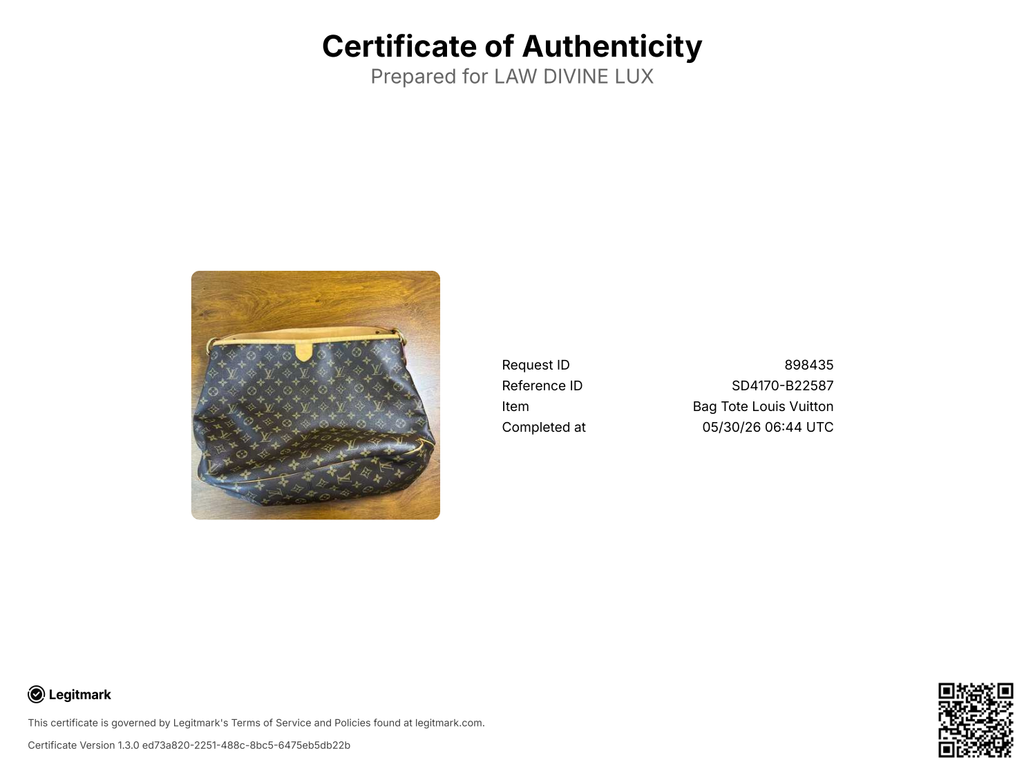 Delightful Handbag Monogram Canvas MM Twins B22587