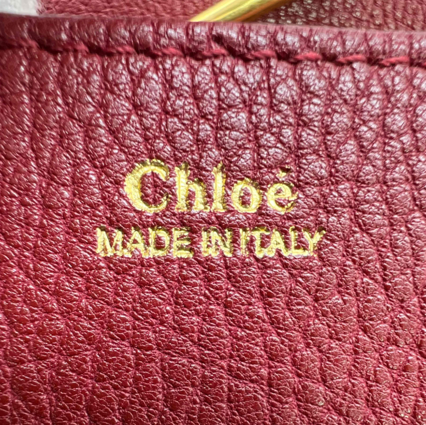 Chloé Leather Mini Drew B24316