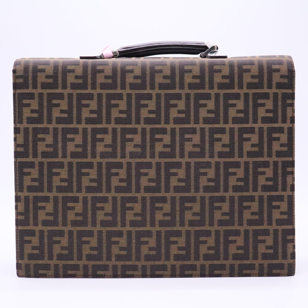 Limtied Edition Briefcase Zucca Canvas twins