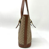 Celine Brown Macadam Shoulder Bag